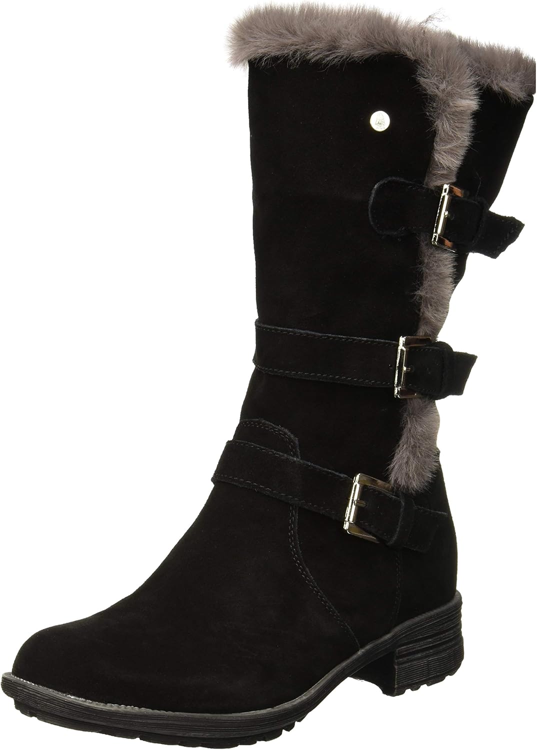 Hush Puppies Women's Saluki Buckle Boot High Amazon.co.uk Shoes & Bags