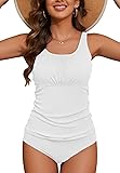 Zando Tankini Swimsuits for Women 2024 Ribbed