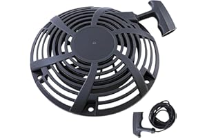 WOTIAN 796497 Recoil Starter Compatible with B&S Pull Start Assembly 14723 150-365 796497 Rewind Recoil Starter for 111P05 11