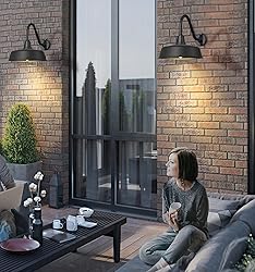 Ytzlvw 18 Inch Large Outdoor Barn Lights Dusk to