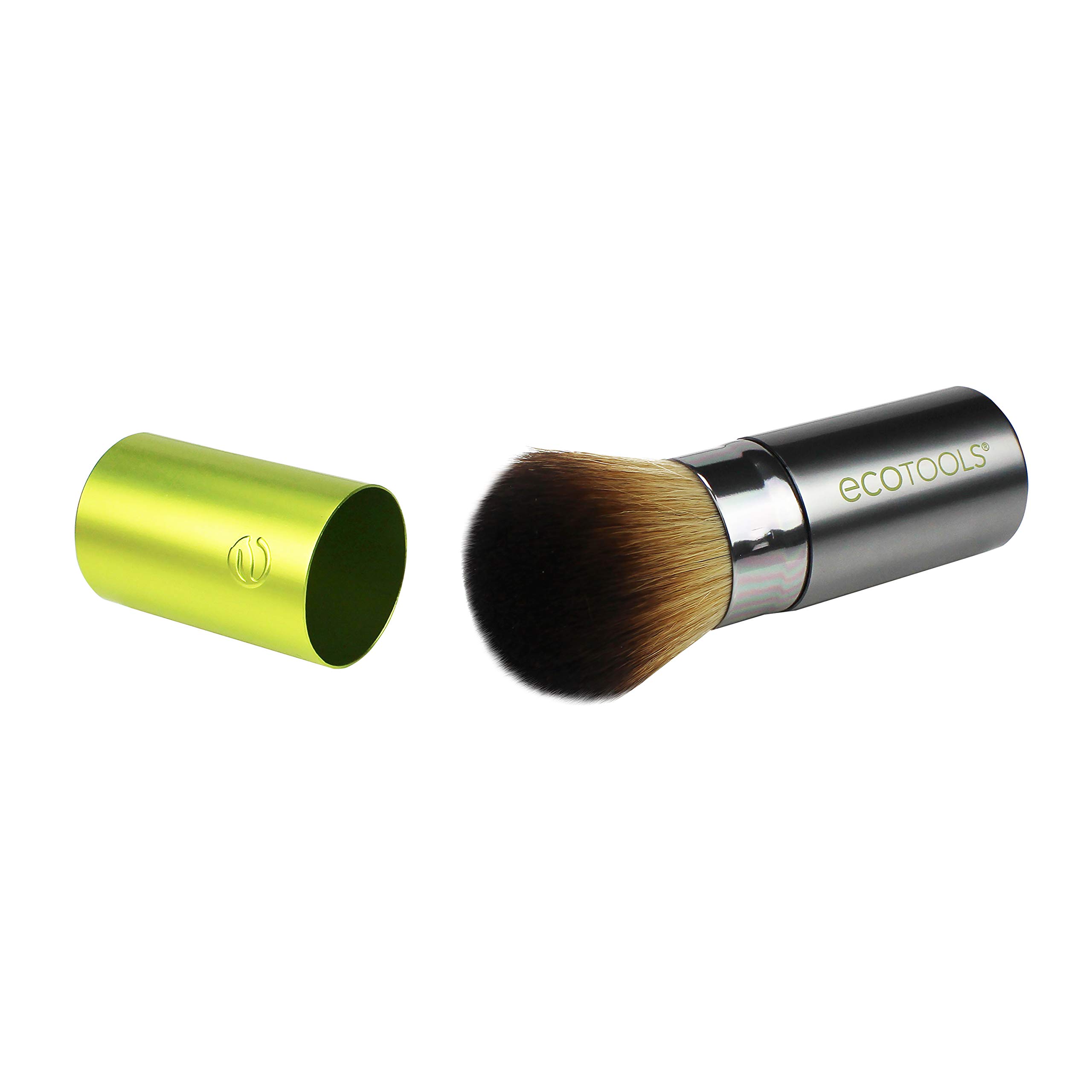EcoTools Retractable Kabuki Travel Foundation Brush for Blush Bronzer