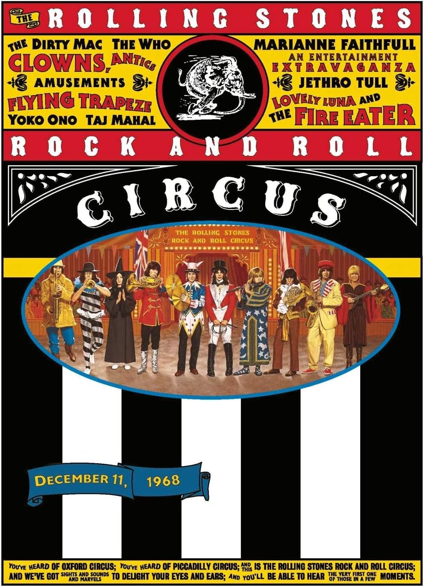 The Rolling Stones Rock And Roll Circus Dvd 2004 Region 1 Ntsc The Rolling Stones Rock And Roll Circus Pal Version The Rolling Stones Rock And Roll Circus Pal Version 2007 Amazon Co Uk Liev