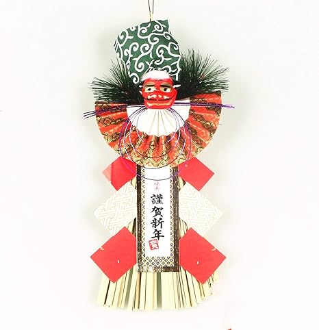 Amazon Co Jp 門松 正月飾り しめ縄 正月 迎春 開運 賀正 水引飾り 玄関 和風 ドア用 お正月リース Xinquan Wang ホーム キッチン