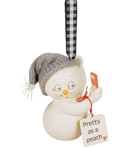 Department 56 Snowpinions Ornamento Farmhouse | Decorazione Da Appendere "All I Want For Christmas Is Ewe" 7,8 Cm