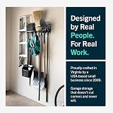 StoreYourBoard Heavy Duty Garden Tool Rack 4 Slot Steel Garage Wall Rack view 6