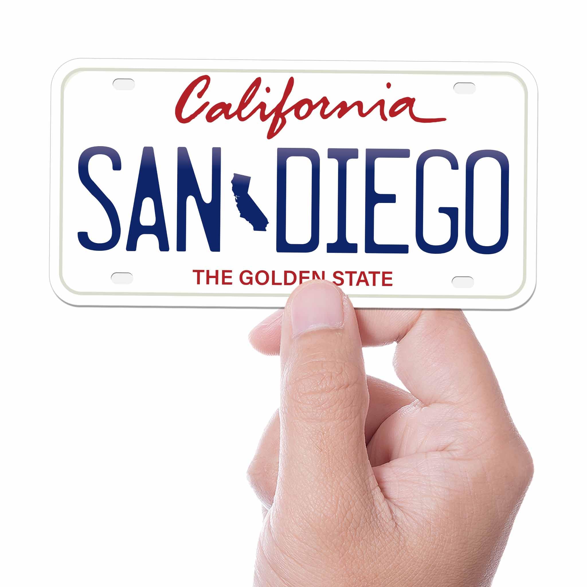 California License Plate Stickers for