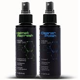 Molecule Helmet Polish Kit | Premium Helmet Care | 4 Ounce Cleaner Polish &amp; Refresh | Cleans and Details Gloss Finish Helmets, Visors, and Goggles | 4 Ounce (1 Kit)