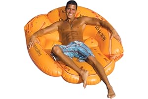 Swimline Giant Inflatable Baseball Glove Pool Float , Brown, 62"/50"/16"