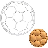 Small Soccer Ball cookie cutter, 1 piece - Bakerlogy