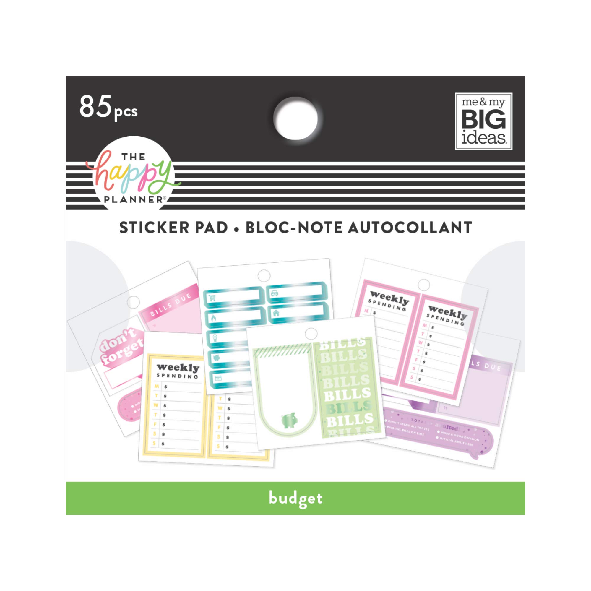 Tiny Sticker PAD Budget