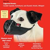 Mikki Dog Nylon Muzzle 1XL Soft Breathable Comfort Fit Adjustable view 6
