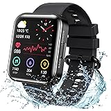 KOSPET Magic 3 Smartwatch,1.71 inch 3D Curved Full Touch Screen Smartwatch 20 Sports Modes Real Blood Oxygen Blood Pressure T