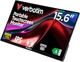 Verbatim PMT-15 Portable Touchscreen Monitor 15.6" 1080P FHD HDMI USB-C Gaming