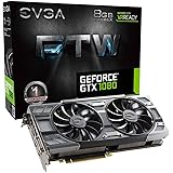 EVGA GeForce GTX 1080 FTW GAMING ACX 3.0, 8GB GDDR5X, RGB LED, 10CM FAN, 10 Power Phases, Double BIOS, DX12 OSD Support (PXOC) Graphics Card 08G-P4-6286-KR