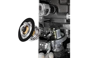 ASUBHA Engine Thermostat, Car Thermostat, High Performance Automotive Replacement Engine Thermostat with Gasket, Coolant Thermostat for Honda Civic Accord CRV CRZ Replace #19301-PAA-306 19301-PLC-315