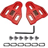 NEBYWOLD Bike Cleats Compatible with Look Delta Pedals (Incompatible with SPD) Road Cycling-Compatible with Look System-Indoor Cycling & Road Bike Bicycle Cleat Set