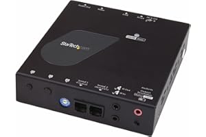 StarTech.com 4K HDMI Over IP Receiver for ST12MHDLAN4K, IP Extender with Video Control App, Support for AVoIP Video Wall - TA