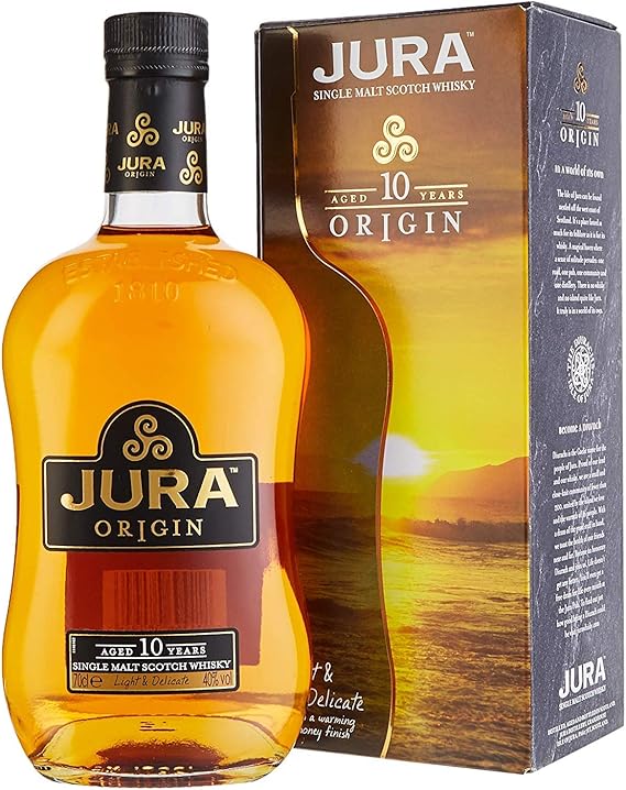 Jura Origin 10 Years Old Single Malt Whisky 70 cl Amazon.fr Epicerie