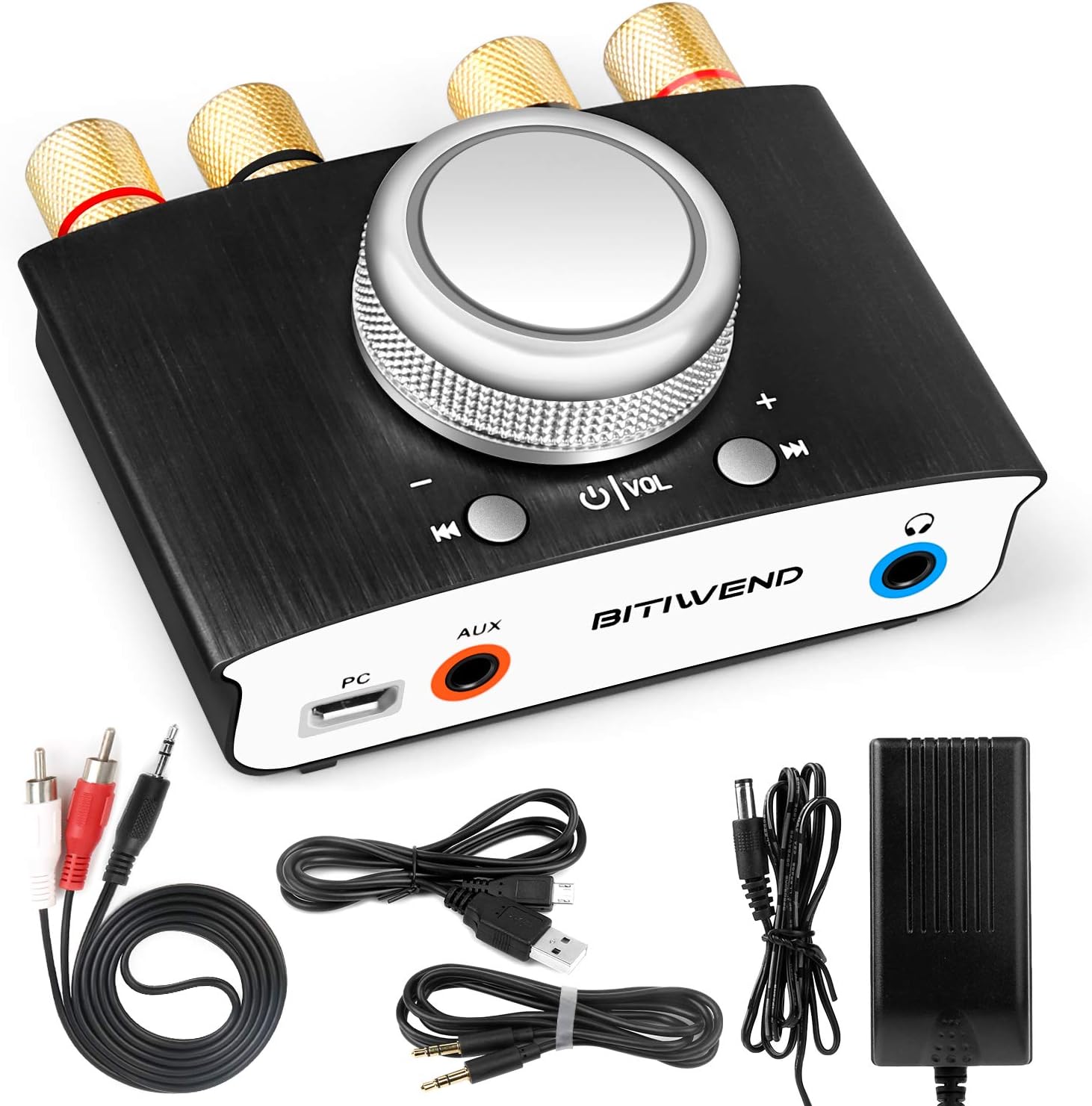 Mini Bluetooth Power Amplifier, Stereo HiFi Digital Amazon.co.uk Electronics