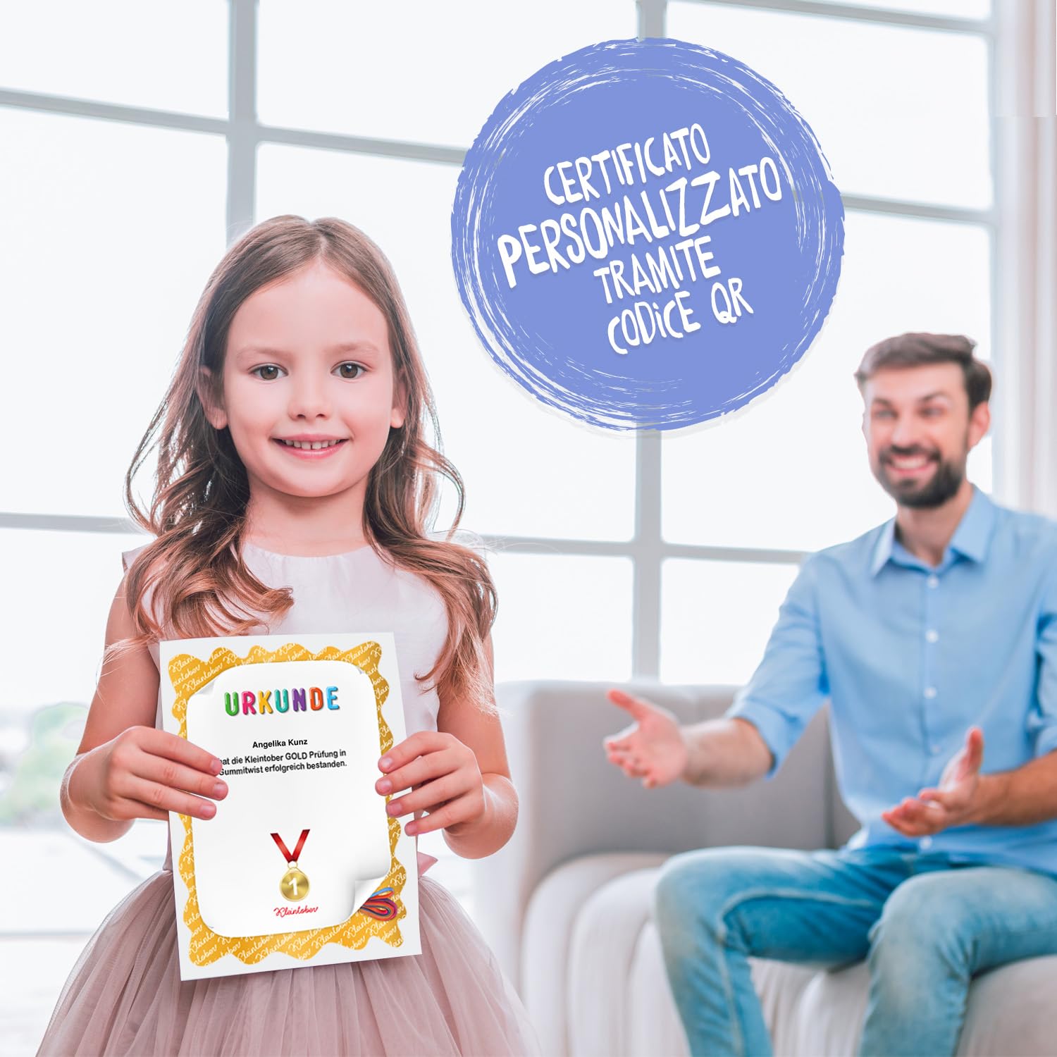 Kleintober I Chinese Jump Rope I Rubber Twist I Gummitwist I Indoor and Outdoor Toys I Stretchy Rope for Kids I with Instructions for Play I Outdoor Toys for Kids Ages 8-12