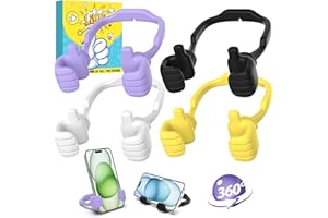 CALDEVER Stocking Stuffers for Teens Boys Adults Kids Thumbs Up Lazy Phone Stand Cell Phone Stand Holder for Desk Funny Women Gifts for Men Christmas Cool Gadget Teenage Teen Girl Gifts Trendy Stuff Him Wife
