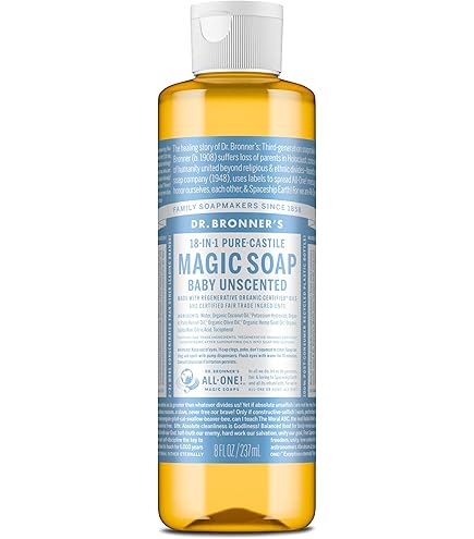 Amazon.com : Dr. Bronner's Pure-Castile Magic Liquid Soap