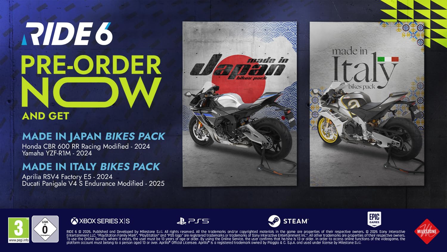 RIDE 6 Day One Edition (PS5) 2