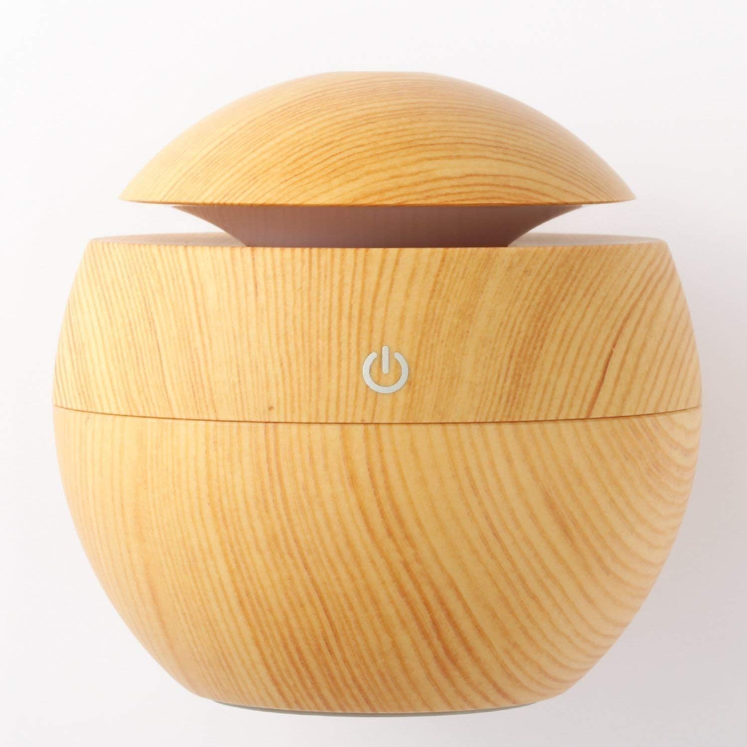 EREIVA Wood Humidifier Mini Aroma Essential Oil Diffuser, Wood Grain Cool Mist Humidifier