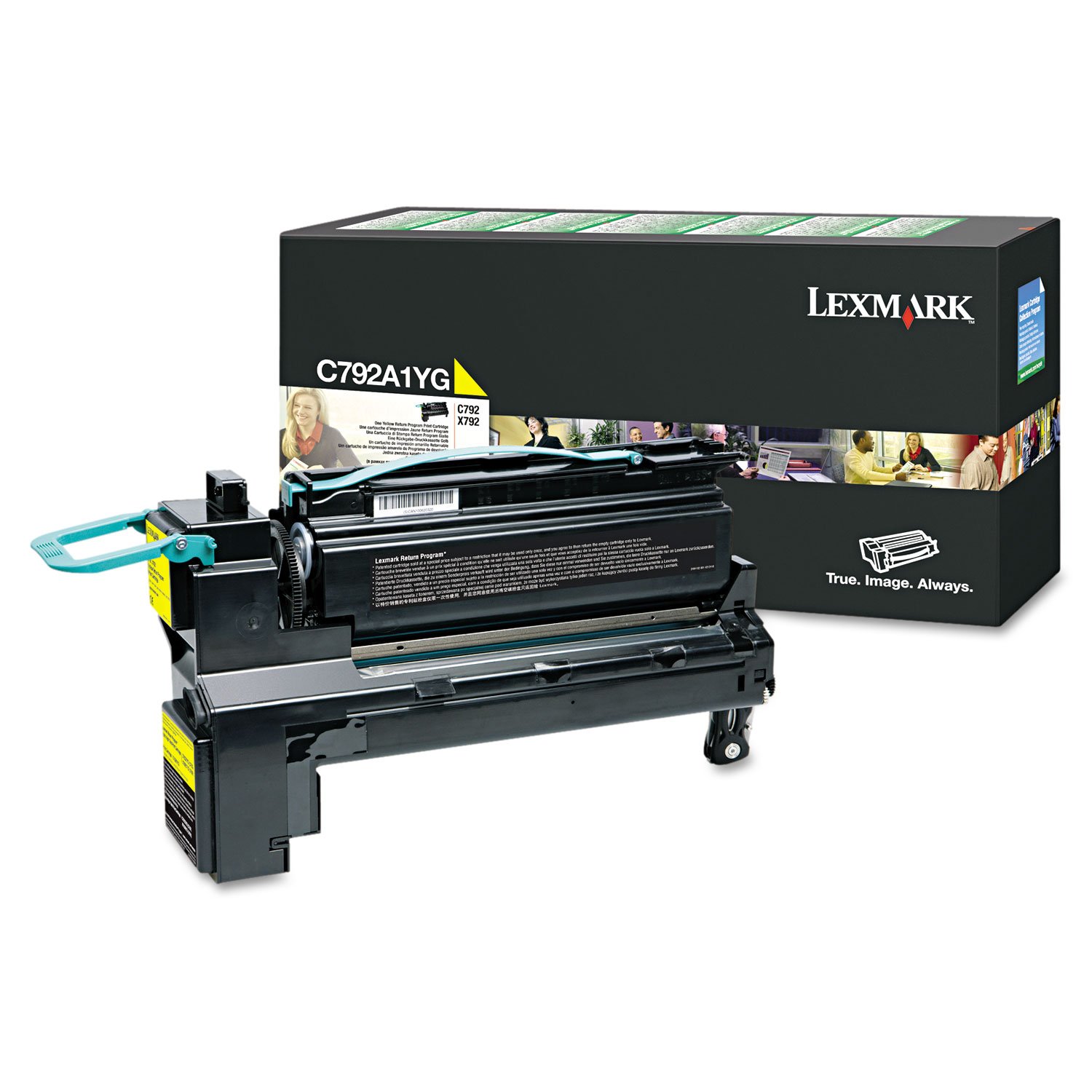 Lexmark - Toner cartridge - 1 x yellow - 6000 pages - LCCP, LRP