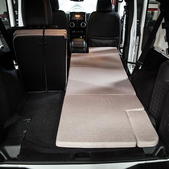 Xprite Brown Sleeping Mattress Camping Pad Bed Platform Nitepad Sand Premium 15 Inch Thick Portable Trunk Cushion For 2007 2018 Jeep Wrangler Jku #ultimate #car #camping #setup Xprite Brown Sleeping Mattress Camping Pad Bed Platform Nitepad Sand Premium 15 Inch Thick Portable Trunk Cushion For 2007 2018 Jeep Wrangler Jku