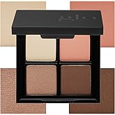 Glo Skin Beauty Eye Shadow Quad | Four Expertly Matched Shades for A Custom Eye Statement, (Bon Voyage)