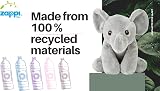 Zappi Co 100% Recycled Plush Elephant 13-15cm Cuddly Toy view 6