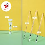 TBC The Best Crafts Watercolour Paint Set 24x12ml Tubes with 3 Brushes view 6