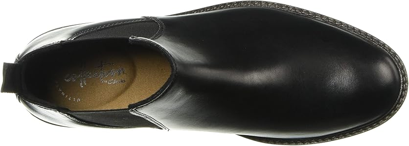 clarks paulson up leather chelsea boot