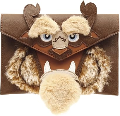 beauty and the beast clutch bag
