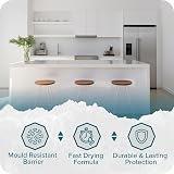 Polar Anti Mould Paint 500ml Brilliant Matt White 5 Year Mould Resistant view 5