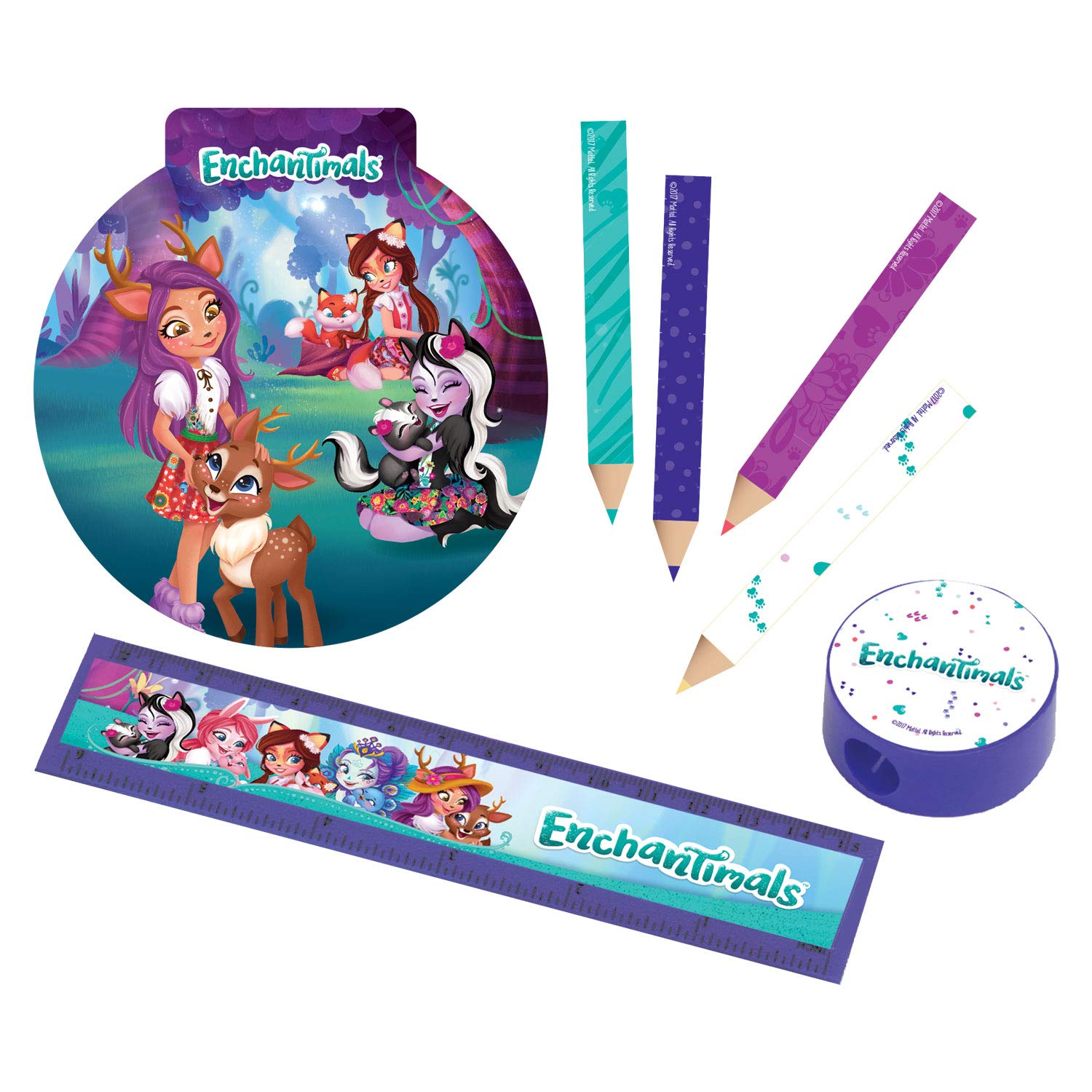 Stationery Pack with Enchantimals Theme - 16 Pcs.