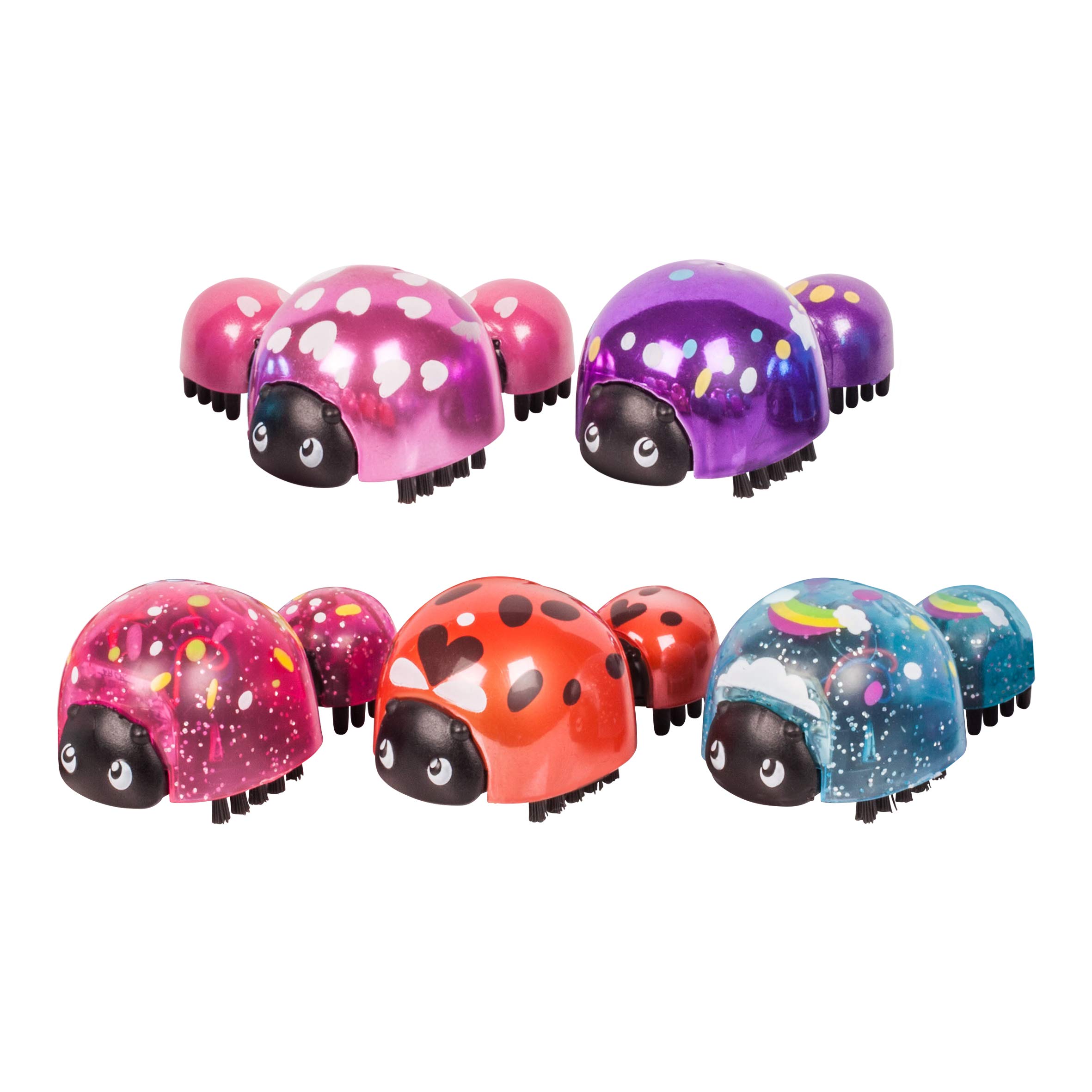 Little Live Pets LIL' LADYBUG PACK-includes 5 adults & 6 cute babies