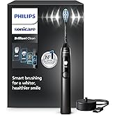 Philips Sonicare Brilliant Clean Electric Toothbrush - Smart Screen, Brush Head Replacement, 2 Brushing Modes and SmarTimer, 