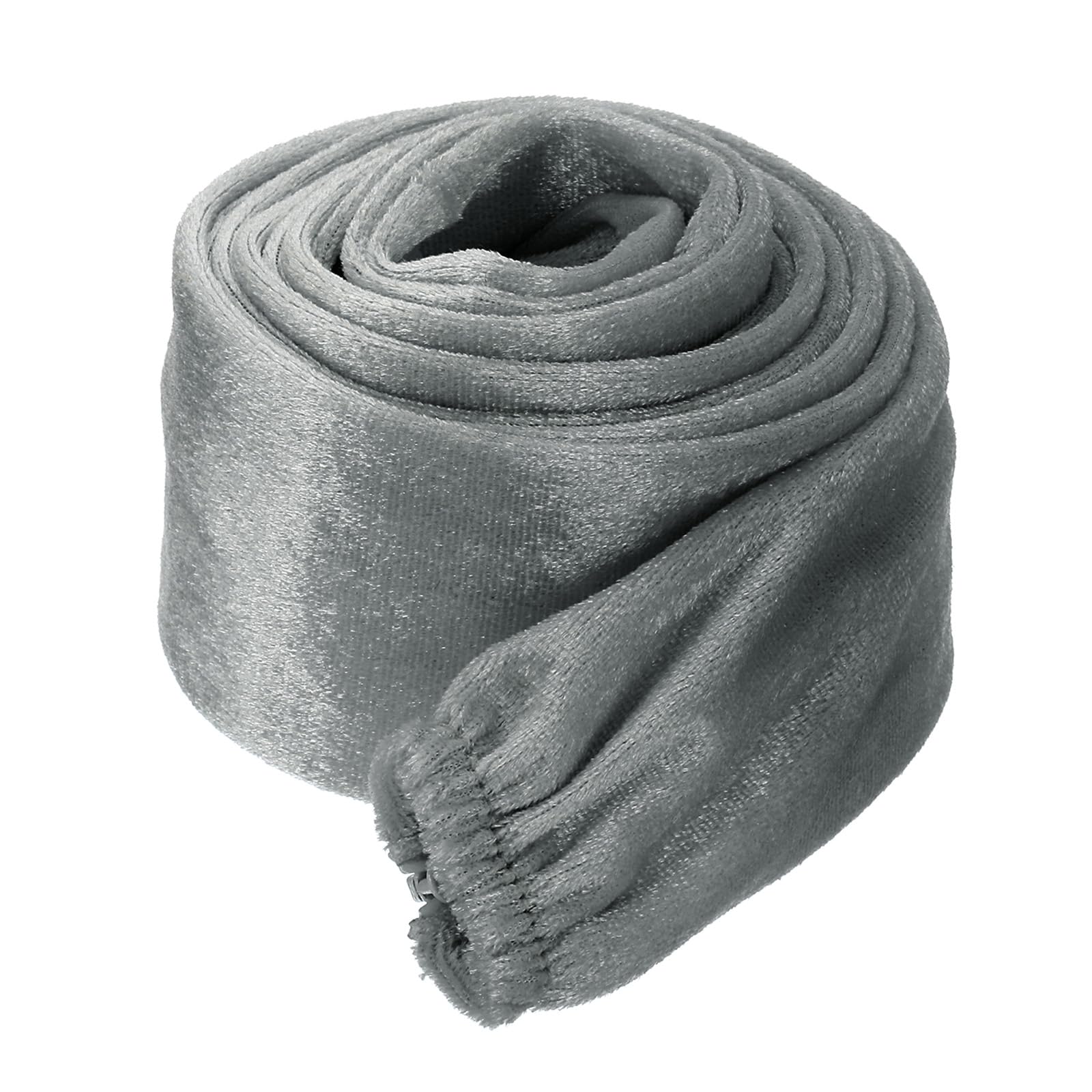 PATIKIL 6ft Lamp Chain Cover, Chain Protective Sleeve Washable with Zipper for Chandelier Lighting Wires Swing Light Fixture, Grey