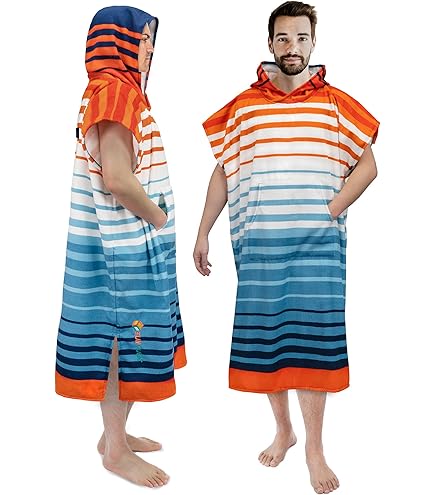 Bata De Baño Hombre Bata De Bau00f1o Con Tampado Azul Para Hombre