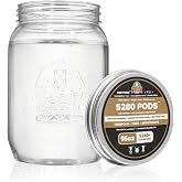 AlgaeBarn 5280 Pods :: Live Copepods :: Three Pod Species Tisbe + Tigriopus + Apocyclops :: Clean Your Tank &amp; Mandarin &amp; Finicky Fish Food (5,280+ Pods)
