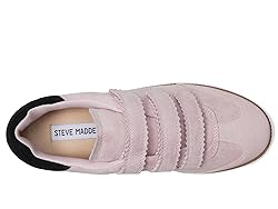 Steve Madden Women's Momentum Sneaker, Pink Multi, 6