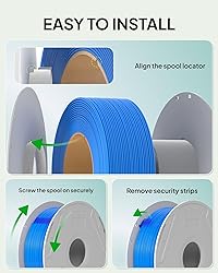 ELEGOO PLA Basic Refill Filament 1.75mm White