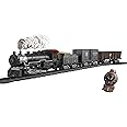 Electric Toys Train Set,Remote Control Train Track Model Toy with Steam,Light,Sound. Train for Christmas Trees,Kids Gifts for 3-8 Years.