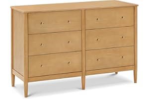 DaVinci Frem 6-Drawer Dresser in Honey, GREENGUARD Gold Certified
