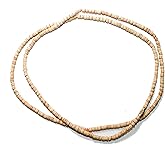 IS4A Tulsi Neck Mala (Necklaces) 2 mm Approx Beads Ram Mala Krishna Tulsi Meditation Necklace with Tulsi Beads - Enhances Mindfulness and Concentration