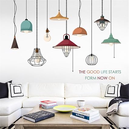 Amazon Com Edc Diy Chandelier Wall Sticker Diy Removable