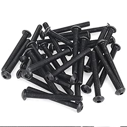 35 Pieces M5 x 45mm Button Head Socket Cap