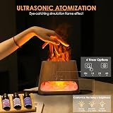 SALKING 2-in-1 Himalayan Salt Lamp Diffuser 150ml Auto Off Flame view 4